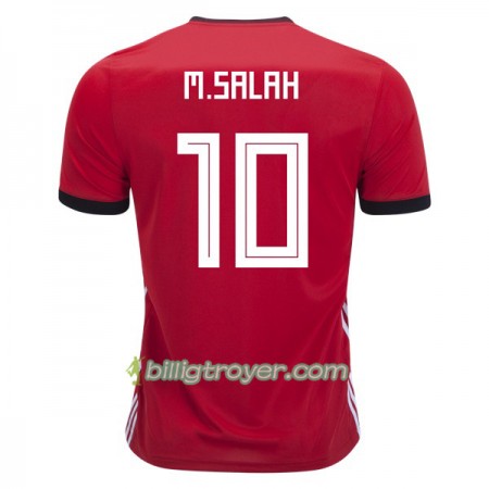 Billige Fotballdrakter Egypt M.Salah 10 VM 2018 Hjemmedraktsett